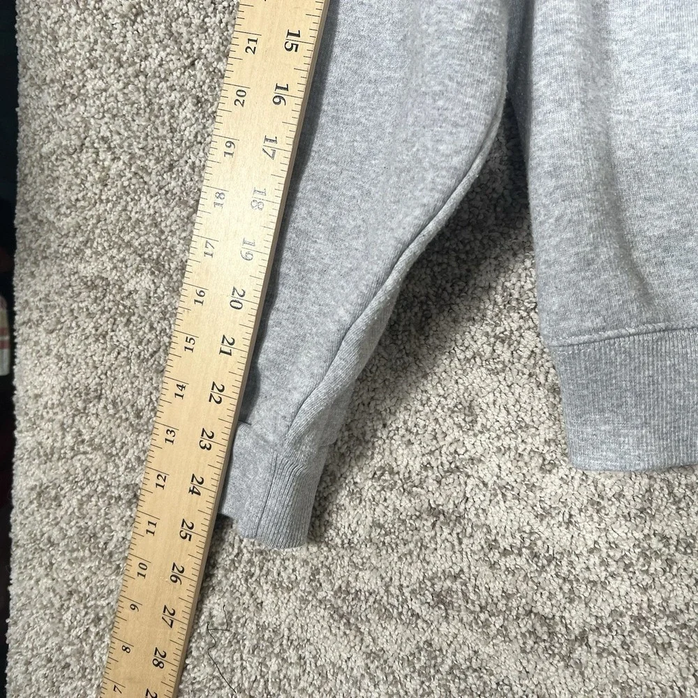 Champion Georgetown Crewneck Mens Medium Gray Bulldogs Sweatshirt Pullover - Picture 5 of 7